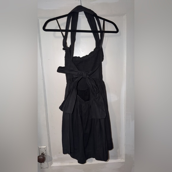 Vici Strapless Black Dress - Picture 4 of 4